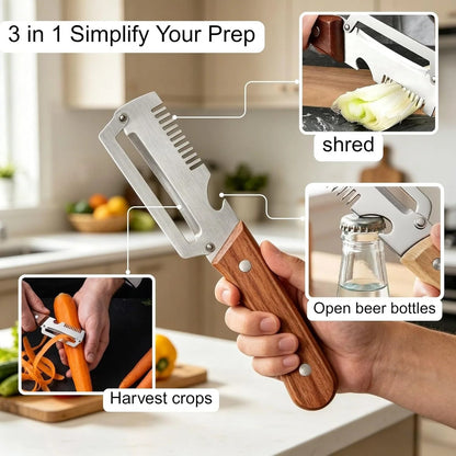 3-in-1 Vegetable Peeling Knife